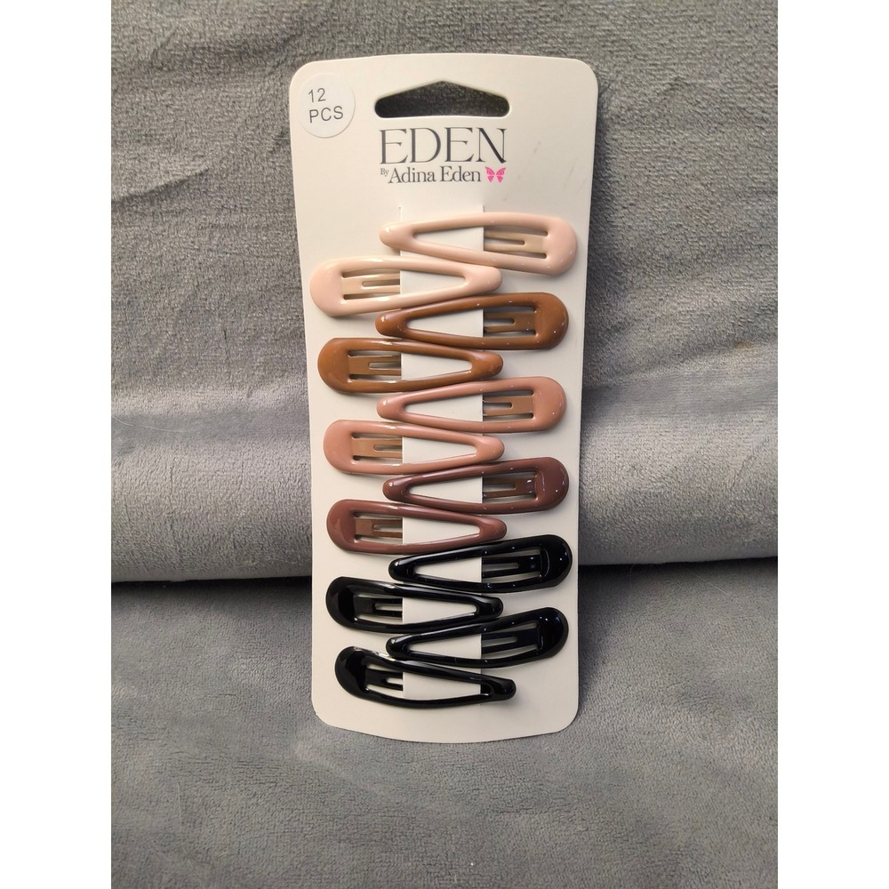 New Eden by Adina Eden‎ 12 Piece Snap Barrettes